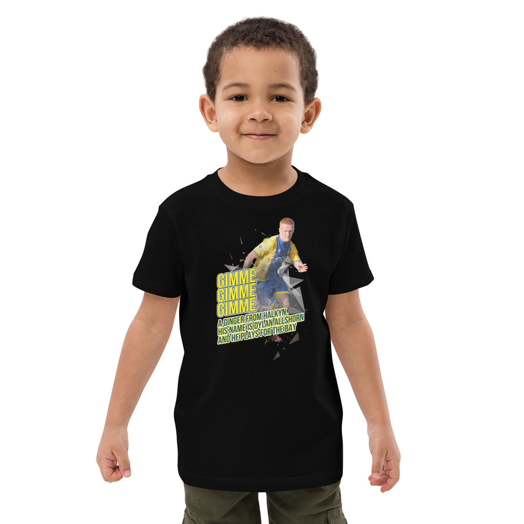 Children's Dylan Allshorn 'Gimme, Gimme, Gimme' Organic cotton t-shirt