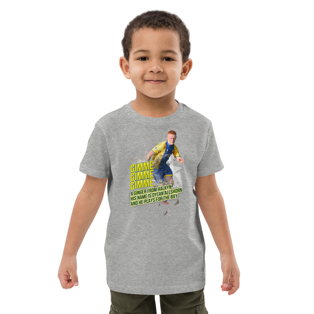 Children's Dylan Allshorn 'Gimme, Gimme, Gimme' Organic cotton t-shirt