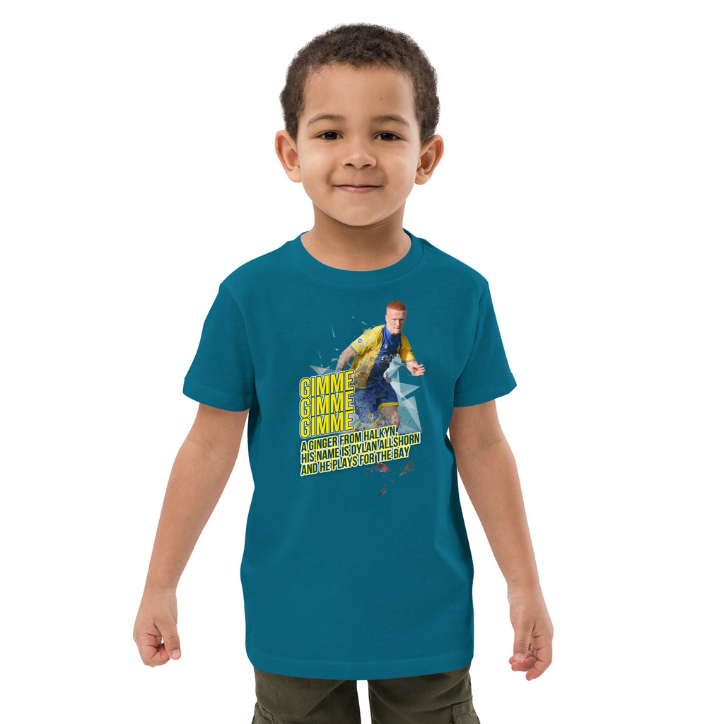 Children's Dylan Allshorn 'Gimme, Gimme, Gimme' Organic cotton t-shirt