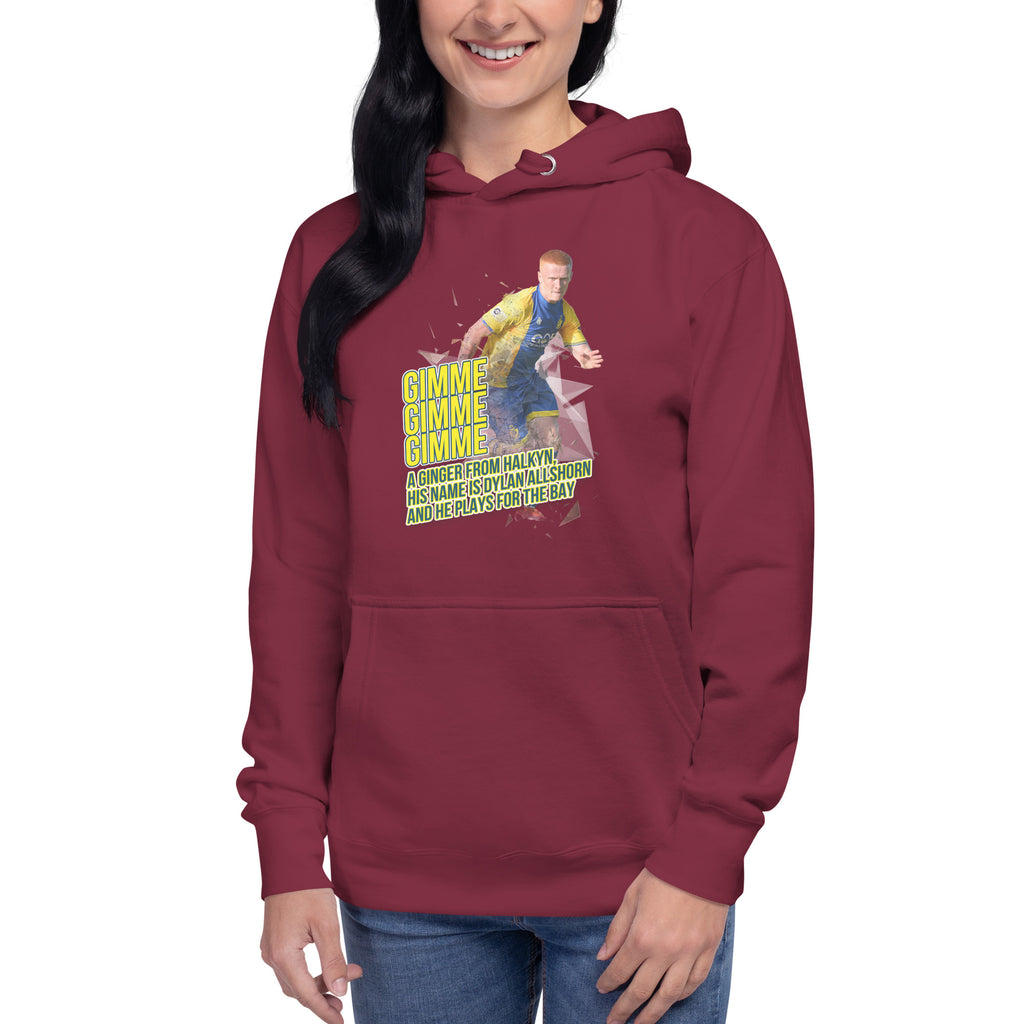 Adult Dylan Allshorn 'Gimme, Gimme, Gimme' Unisex Hoodie